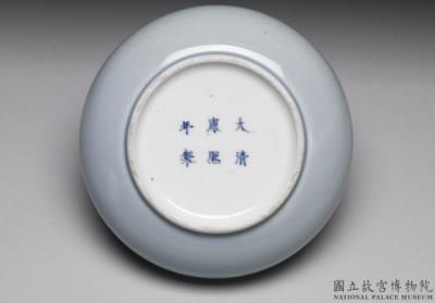 图片[2]-Brush washer with sky blue glaze, Qing dynasty, Kangxi reign (1662-1722)-China Archive